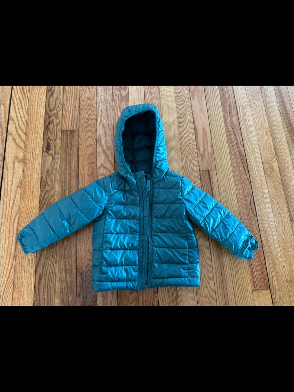 Primark Teal Green Kids Puffer Jacket